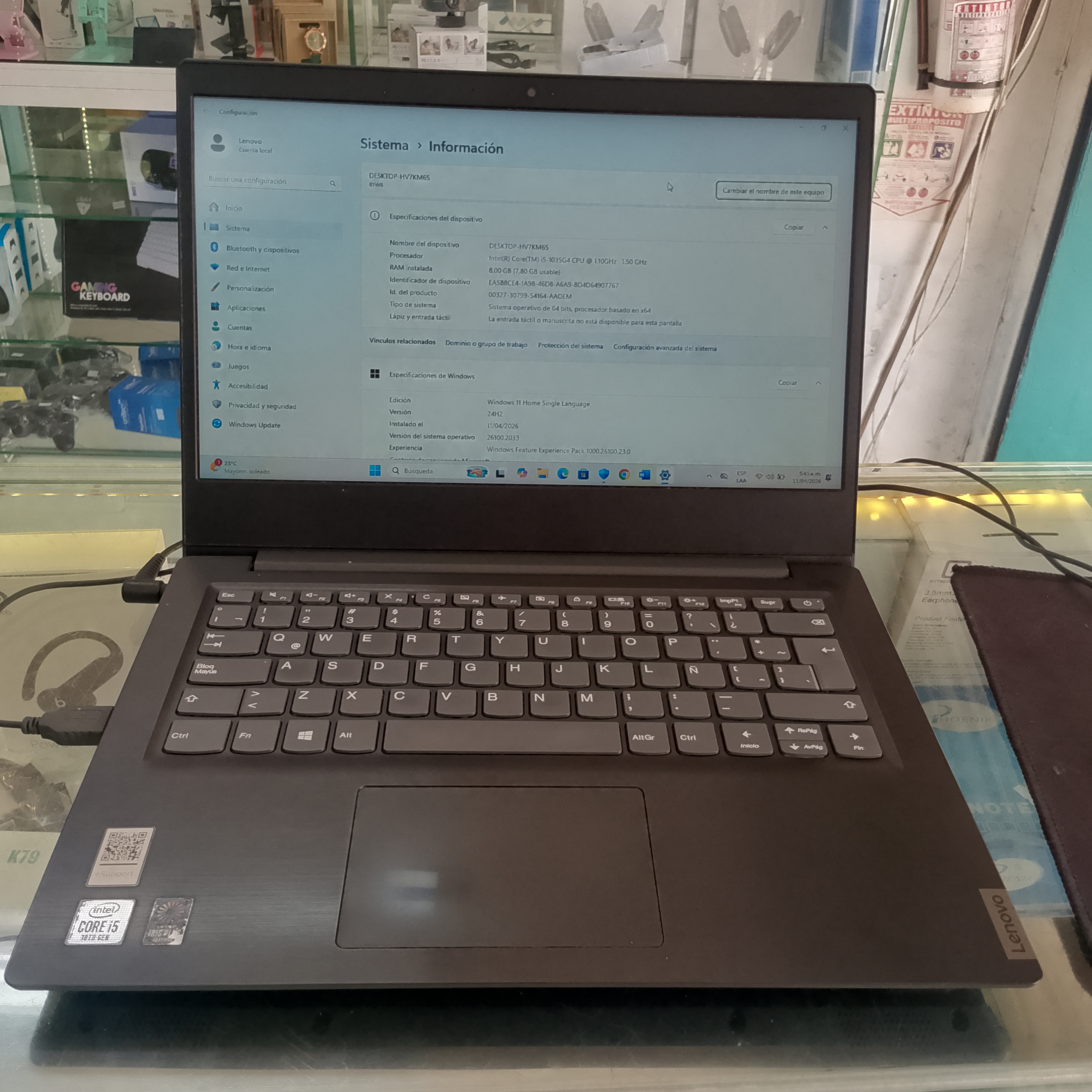 Lenovo Core I5 de 10ma Generacion