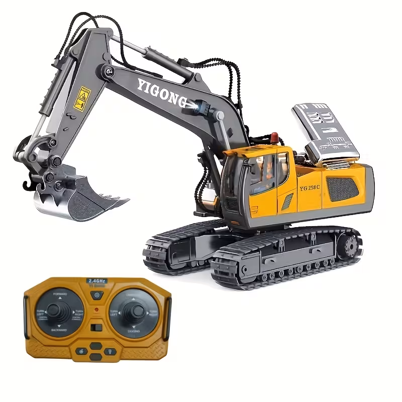 Vehículo de Construcción, Control Remoto Multicanal a 2.4GHz